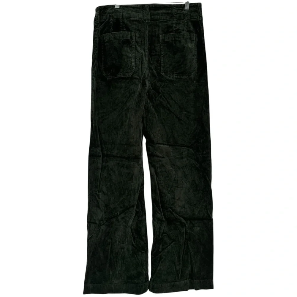 Anthropologie The Colette Corduroy Full-Length Wide-Leg Pants by Maeve Size 33T - Picture 3 of 7